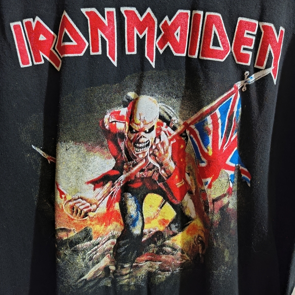 Iron Maiden Black Graphic Tee - Picture 2 of 4